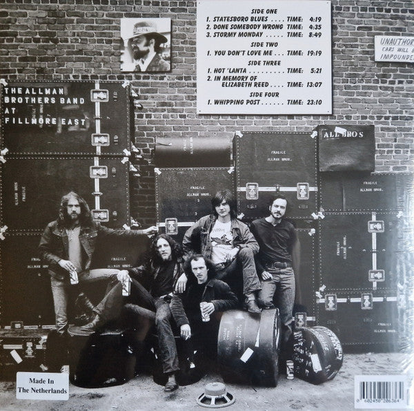 The Allman Brothers Band : The Allman Brothers Band At Fillmore East (2xLP, Album, RE, Red)