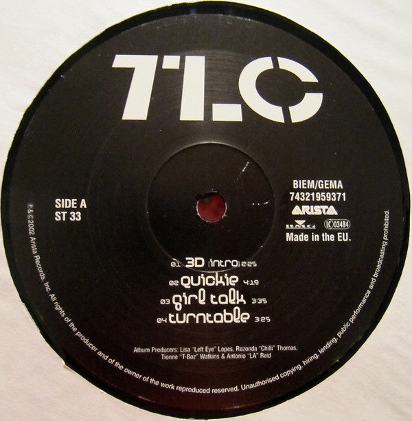 TLC : 3D (2xLP, Album)