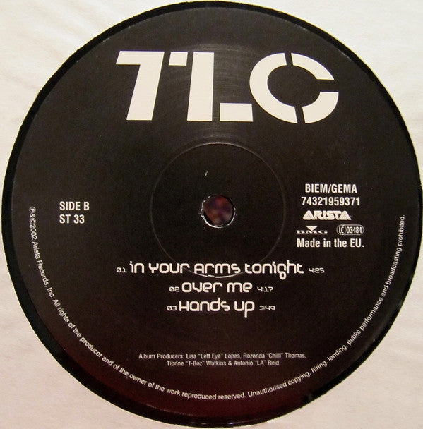TLC : 3D (2xLP, Album)