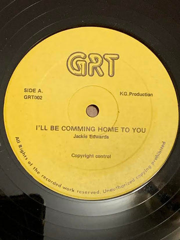Jackie Edwards & Demo Cates : I'll Be Comming Home To You (12")