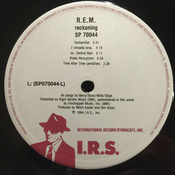 R.E.M. : Reckoning (LP, Album)