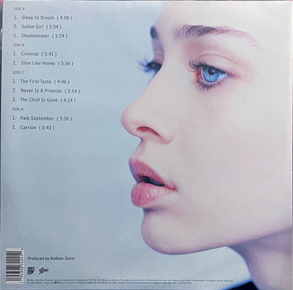 Fiona Apple : Tidal (2x12", Album, RE, RM, RP, 180)