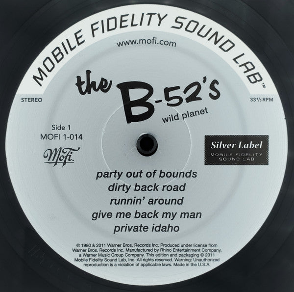 The B-52's : Wild Planet (LP, Album, Ltd, Num, RE, RM, S/Edition)