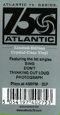 Ed Sheeran : X (2x12", Album, Ltd, Cle)