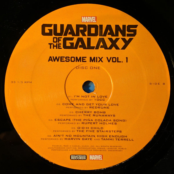 Various : Guardians Of The Galaxy (LP, Comp, RE + LP, RE + Dlx, Uni)