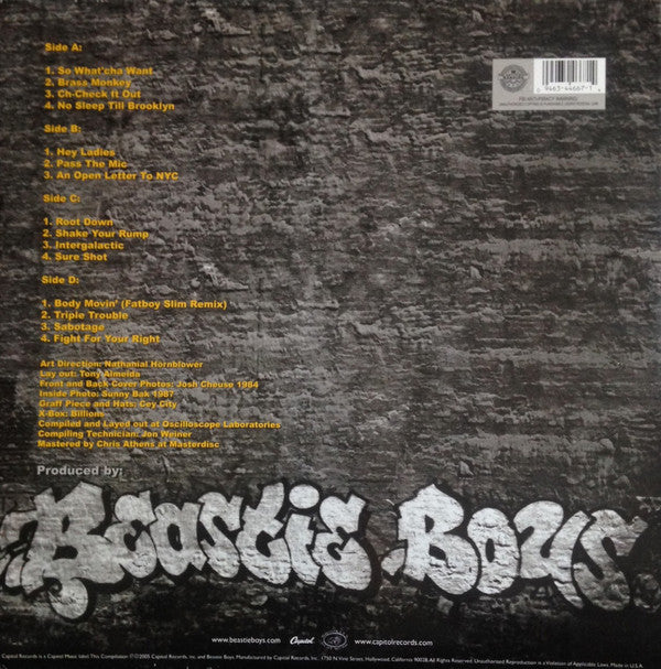 Beastie Boys : Solid Gold Hits (2xLP, Comp, 180)