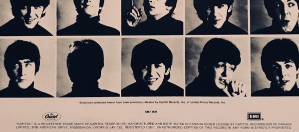 The Beatles : A Hard Day's Night (LP, Album, RE)