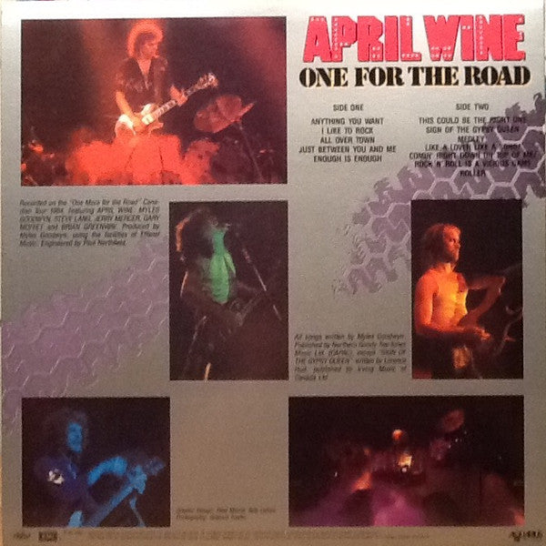 April Wine : One For The Road (LP, Album)