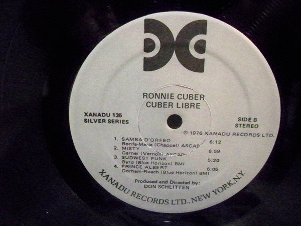 Ronnie Cuber : Cuber Libre (LP)
