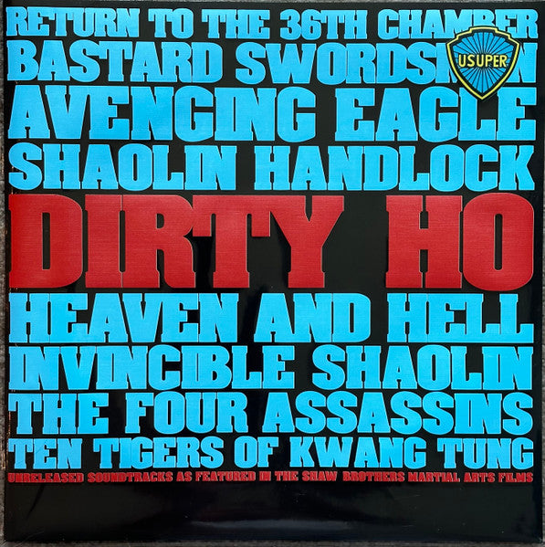 Various : Dirty Ho! Kung Fu Sounds (LP, Comp, Ltd, Pur)