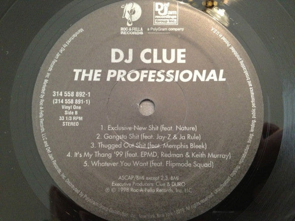DJ Clue : The Professional (2xLP, Album)