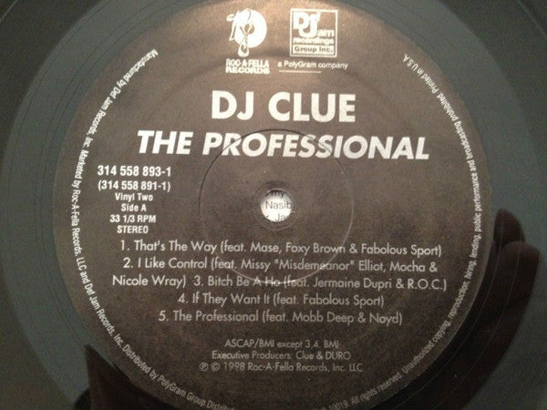 DJ Clue : The Professional (2xLP, Album)