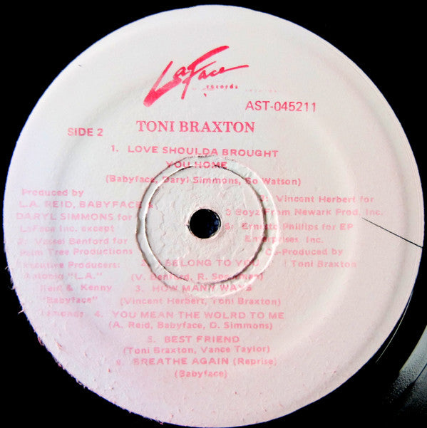 Toni Braxton : Toni Braxton (LP, Album)