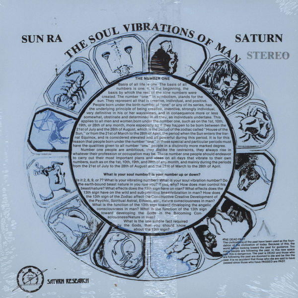 Sun Ra : The Soul Vibrations Of Man (LP, Album, RE)