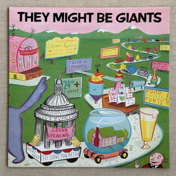 They Might Be Giants : They Might Be Giants (LP, Album, RE, RM)
