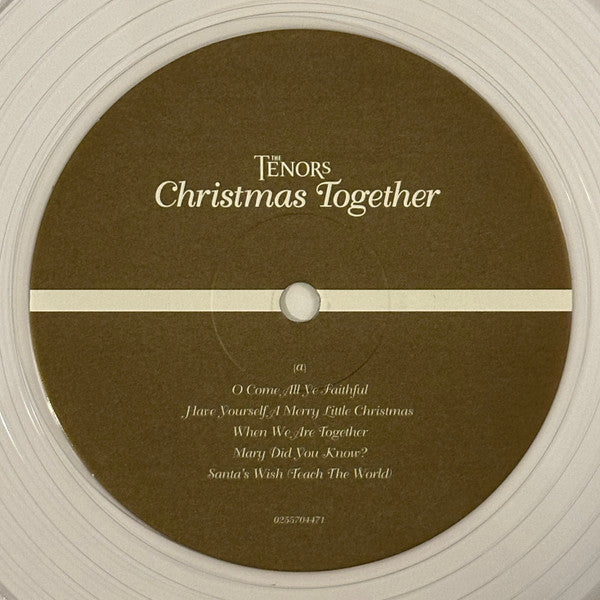 The Tenors (3) : Christmas Together (LP, Album, Cle)