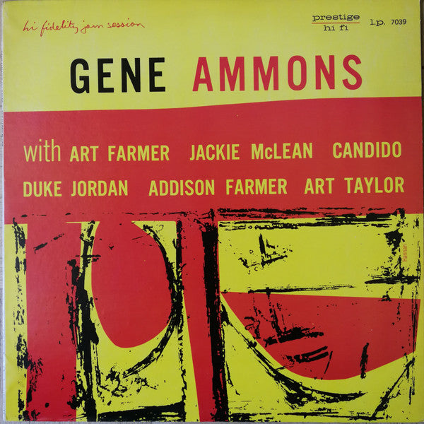 Gene Ammons : The Happy Blues (LP, Album, RE)