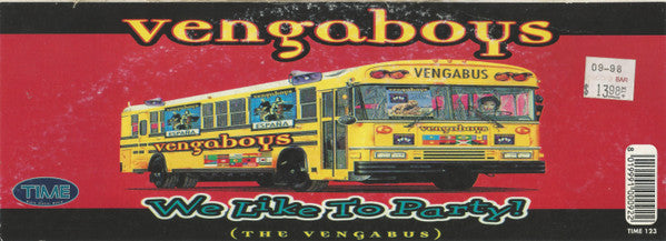 Vengaboys : We Like To Party! (The Vengabus) (12", Yel)