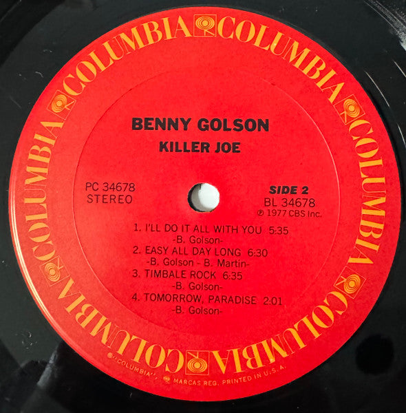 Benny Golson : Killer Joe (LP)