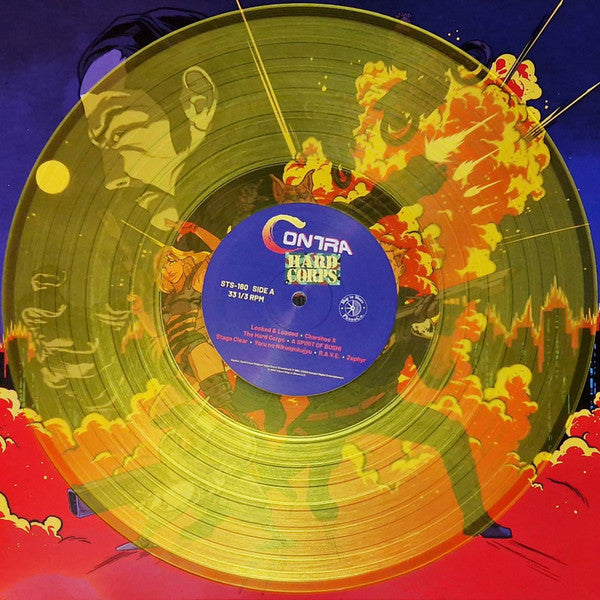 Konami Kukeiha Club : Contra: Hard Corps (Original Game Soundtrack) (2xLP, Album, Tra)