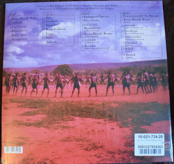Sepultura : Roots (2xLP, Album, RE, RM, 180)