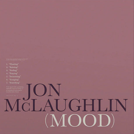 Jon McLaughlin : Mood III (LP, Nat)