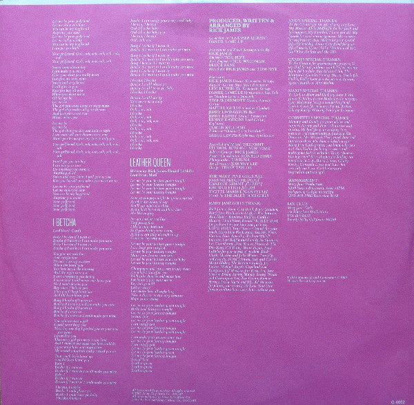 Mary Jane Girls : Only Four You (LP, Album)