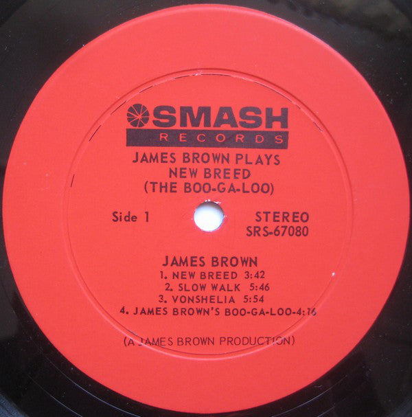James Brown : Plays New Breed (The Boo-Ga-Loo) (LP, Album)