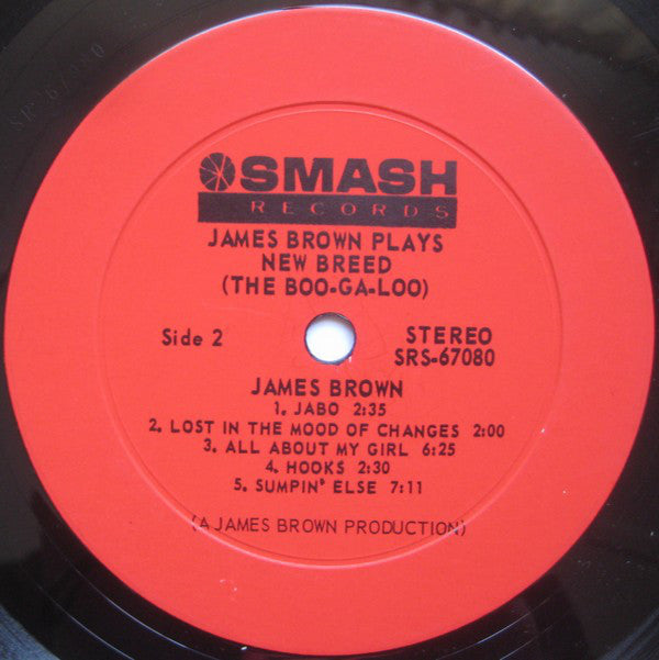 James Brown : Plays New Breed (The Boo-Ga-Loo) (LP, Album)