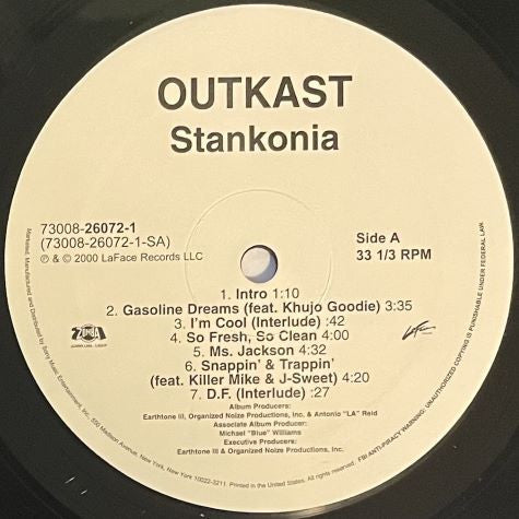 OutKast : Stankonia (2xLP, Album, RE, Uni)