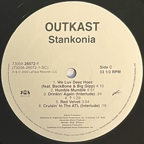 OutKast : Stankonia (2xLP, Album, RE, Uni)