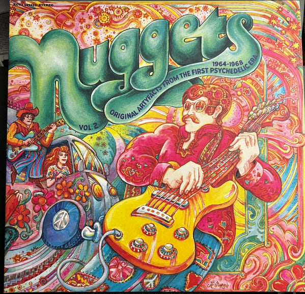 Various : Nuggets: Vol. 2 Original Artyfacts From The First Psychedelic Era 1964-1968 (2xLP, Comp, Blu)