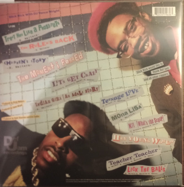 Slick Rick : The Great Adventures Of Slick Rick (2xLP, Album, RE, Fru)