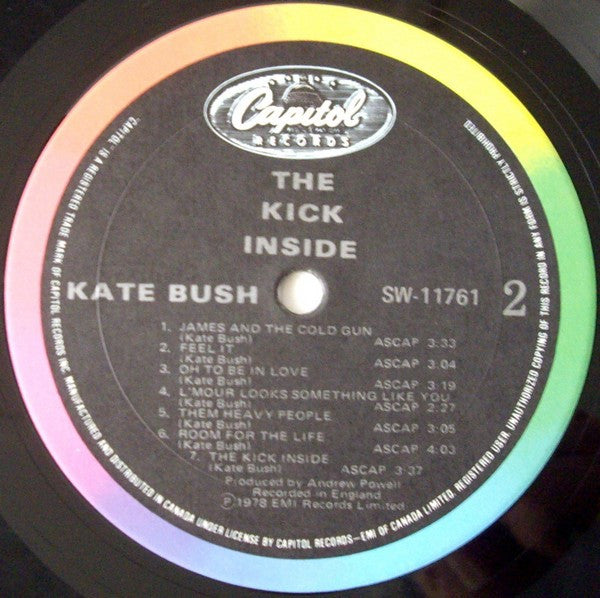 Kate Bush : The Kick Inside (LP, Album, RE, Don)
