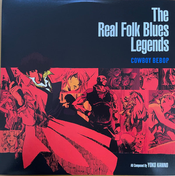 The Seatbelts, Yoko Kanno : The Real Folk Blues Legends - Cowboy Bebop (2xLP, Comp, Red)