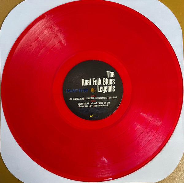 The Seatbelts, Yoko Kanno : The Real Folk Blues Legends - Cowboy Bebop (2xLP, Comp, Red)