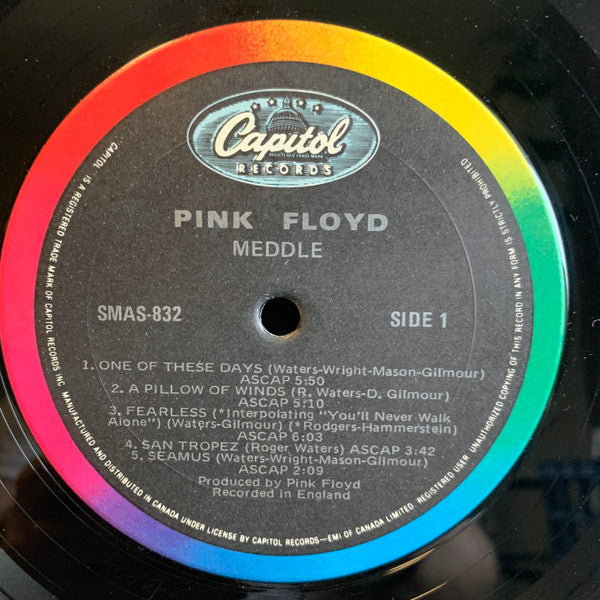 Pink Floyd : Meddle (LP, Album, RE, DM )