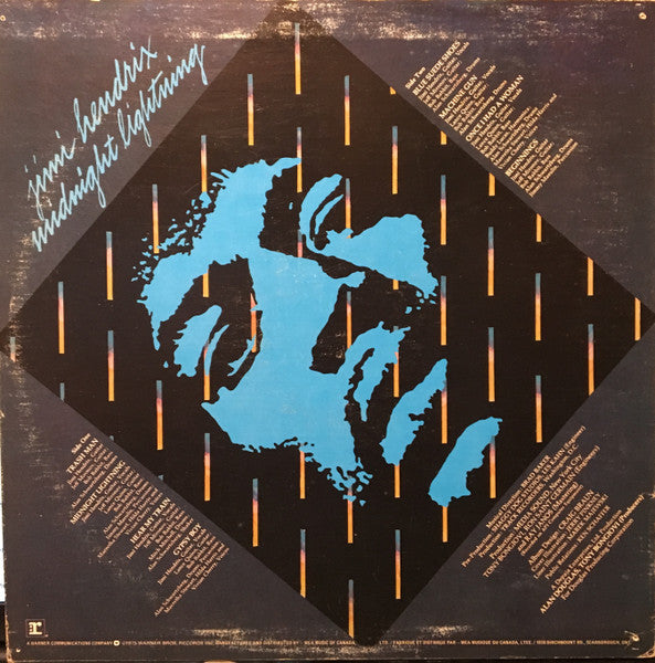 Jimi Hendrix : Midnight Lightning (LP, Album)