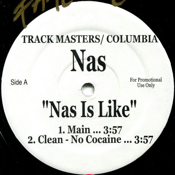 Nas : Nas Is Like (12", Promo)