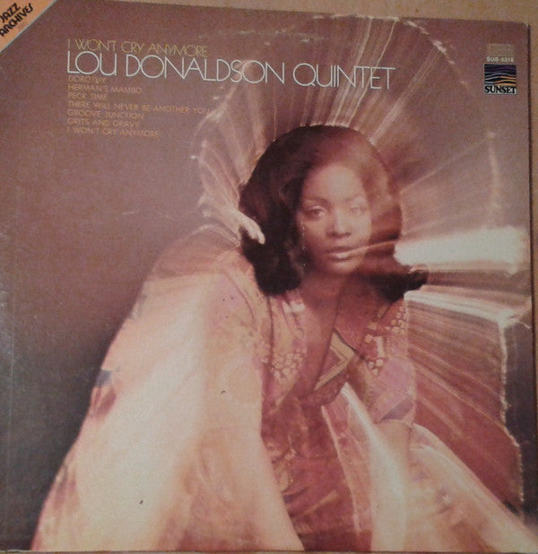 Lou Donaldson Quintet : I Won't Cry Anymore (LP, Album)
