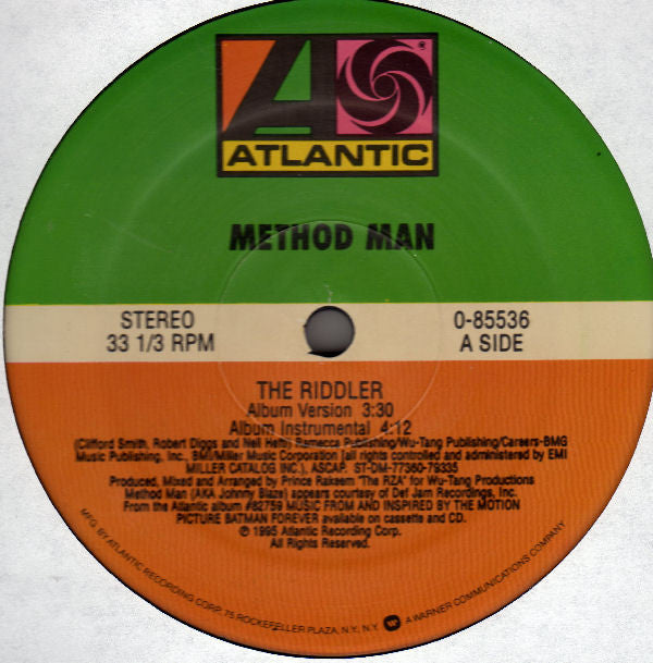 Method Man : The Riddler (12")