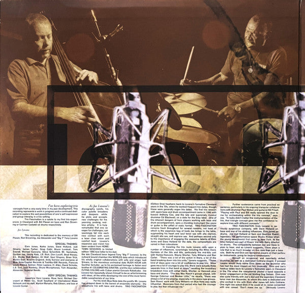 Joe Lovano : Trio Fascination - Edition One (2xLP, Album, RE, 180)