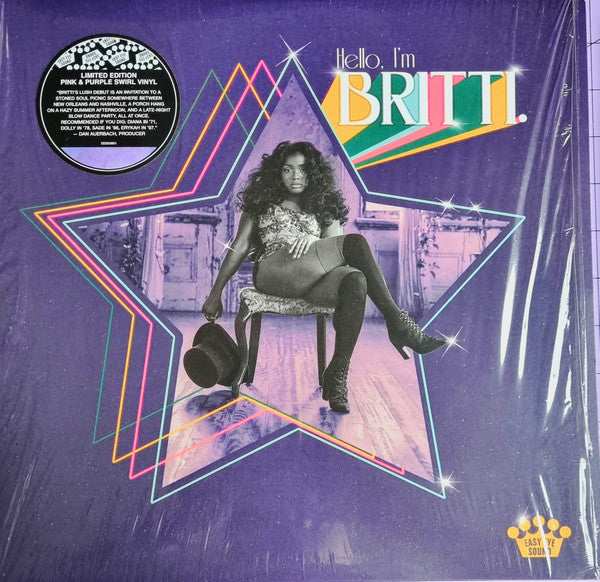 Britti (2) : Hello, I'm Britti (LP, Album, Ltd, Pin)