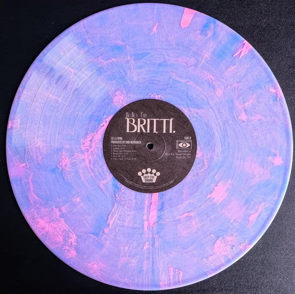 Britti (2) : Hello, I'm Britti (LP, Album, Ltd, Pin)