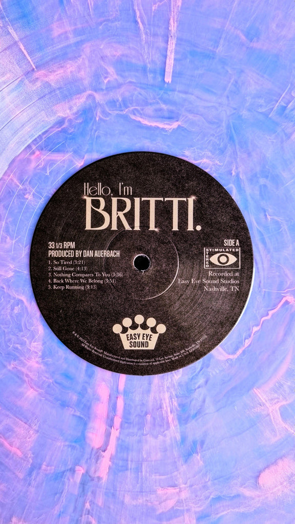 Britti (2) : Hello, I'm Britti (LP, Album, Ltd, Pin)