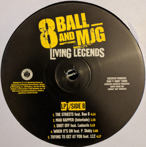 Eightball & M.J.G. : Living Legends (2xLP, Album)