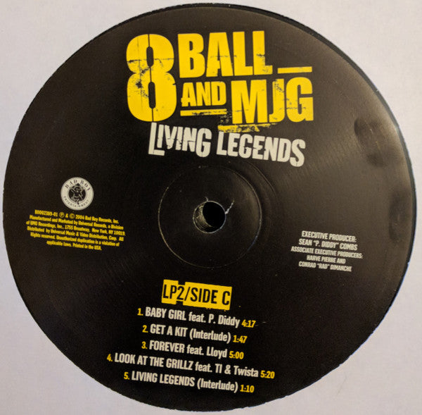 Eightball & M.J.G. : Living Legends (2xLP, Album)