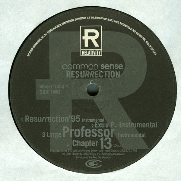 Common : Resurrection (12")