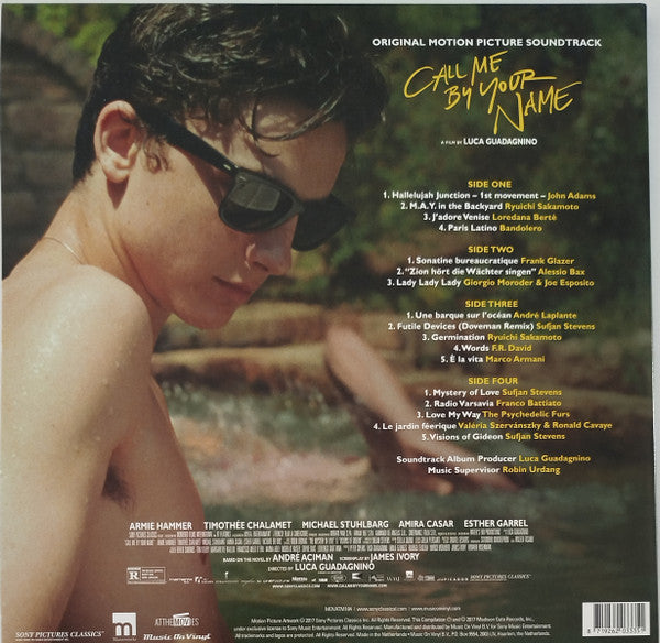 Various : Call Me By Your Name (Original Motion Picture Soundtrack) (2xLP, Album, Ltd, Num, RE, Tra)
