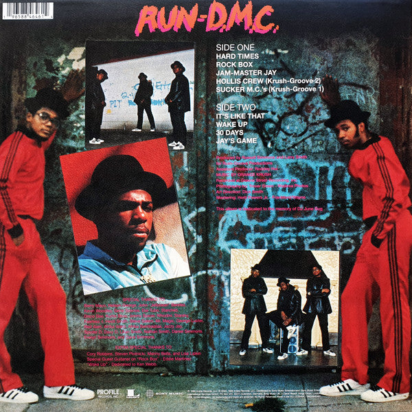 Run-DMC : Run-D.M.C. (LP, Album, RE, Red)